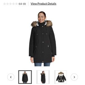 Nine West fur parka
